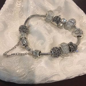 New Bracelet Silver 7 inch